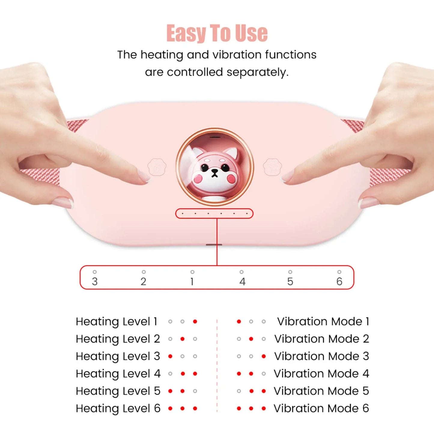 Heated Menstrual Massager